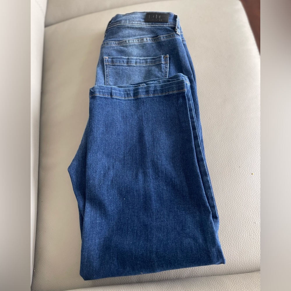 Nicole Miller SoHo High Rise Wide Leg Jeans